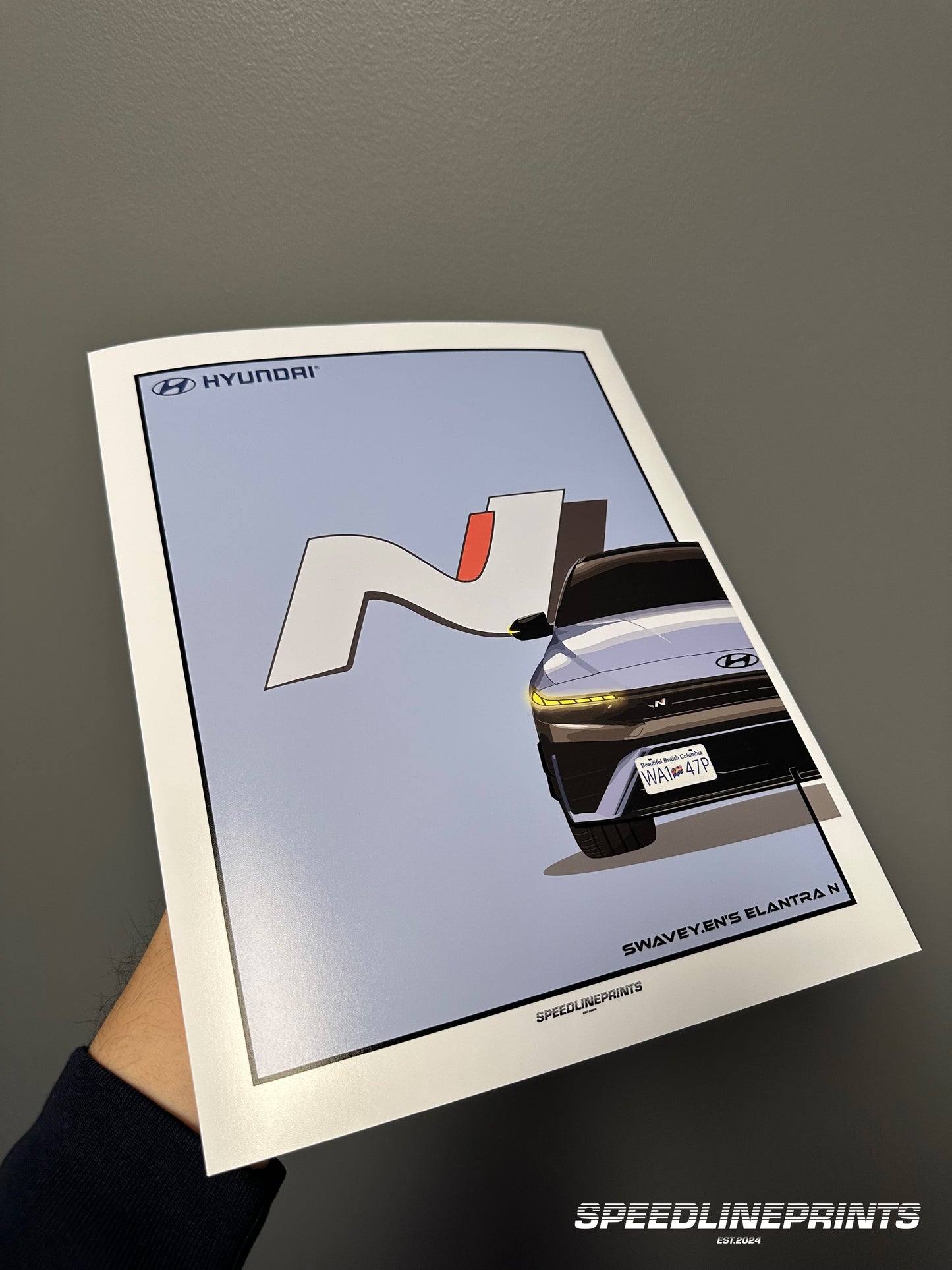 Custom High Quality Stylized Car Print (Commission)