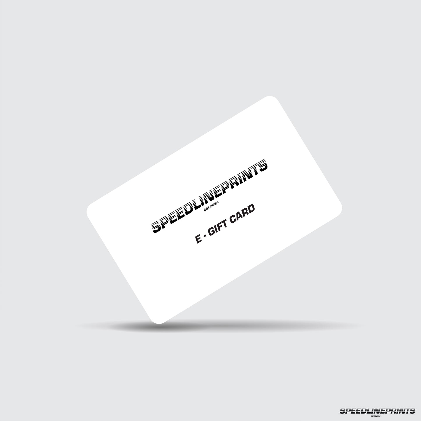 Speedline Prints E-Gift Card